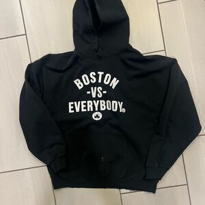 NBA Black Hoodie - Boston vs Everybody